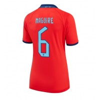 England Harry Maguire #6 Auswärtstrikot Frauen WM 2022 Kurzarm